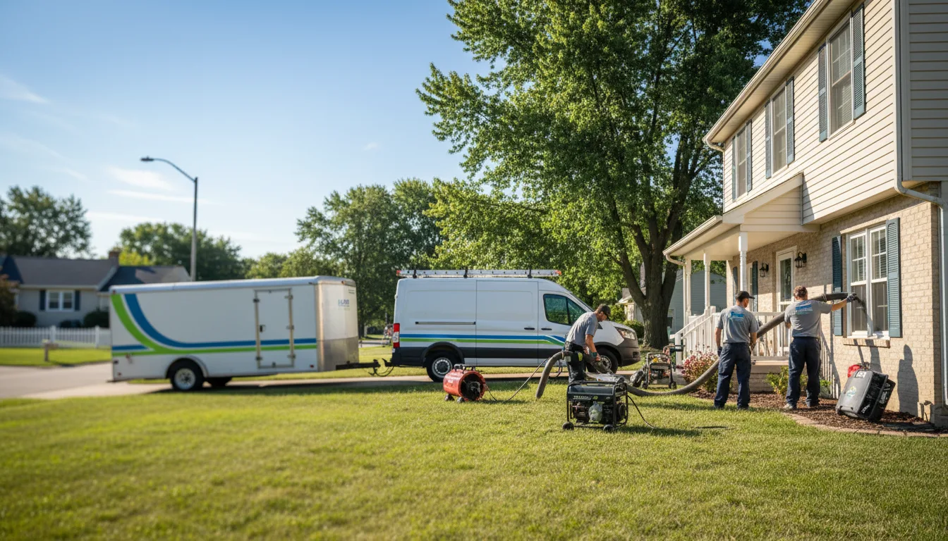Flooded Basement Restoration And Cleanup With Repair in Wawaka, IN near me